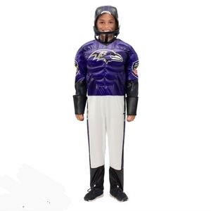 NFL Baltimore Ravens Purple Muscle Game Day Costume Size Small